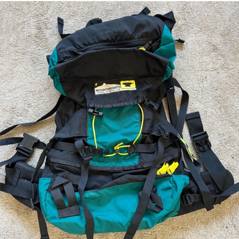 Mountainsmith Frostfire Internal Frame Hiking Vintage 1990's Backpack Teal